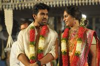 Ramcharan Reception for Mega Fans